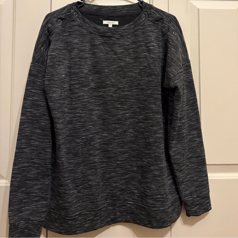 Maurices Charcoal Top. Long sleeve, warm.